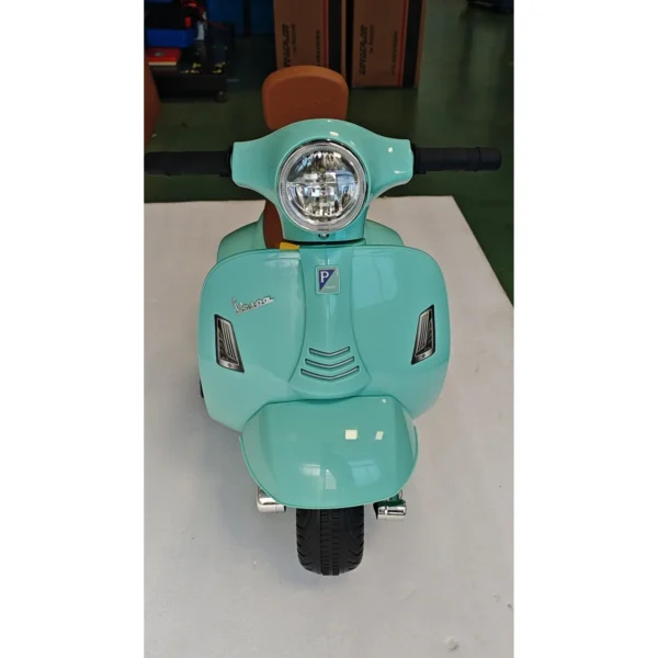 Elektrische Motorfiets Kinderen Mini Vespa GTS 6V Elektromotorfiets Met Lithium Batterij Ergonomische Zitplaats Rugleuning 1,5 3 Jaar