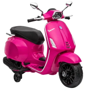 Elektro Kindermotorrad, Vespa, 3 Km/h, 3 6 Jahre, Musik, Licht & Radio, Rosa