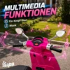 Elektro Kindermotorrad, Vespa, 3 Km/h, 3 6 Jahre, Musik, Licht & Radio, Rosa