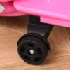 Elektro Motorrad Kinder 6V Elektromotorrad Mit Stützrädern, Scheinwerfer, Hupe 3km/h Für 1,5 3 Jahren, Rosa