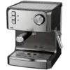 Espressomachine, 20 Bar Koffiemachine Met Melkopschuimer, 1,6 l Waterreservoir, Zwart