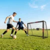 Fußballtor Für Garten 1,8 X 1,2 M Jugendliche & Erwachsene Robustes Outdoor Tor Mit Tornetz Polsterung, Erdhaken