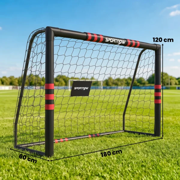 Fußballtor Für Garten 1,8 X 1,2 M Jugendliche & Erwachsene Robustes Outdoor Tor Mit Tornetz Polsterung, Erdhaken