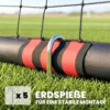 Fußballtor Für Garten 1,8 X 1,2 M Jugendliche & Erwachsene Robustes Outdoor Tor Mit Tornetz Polsterung, Erdhaken