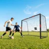 Fußballtor Für Garten 300 X 200 Cm Robustes Outdoor Tor Mit Tornetz Polsterung Erdhaken Anti Rost Beschichtung