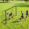 Fußballtor Für Garten 300 X 200 Cm Robustes Outdoor Tor Mit Tornetz Polsterung Erdhaken Anti Rost Beschichtung