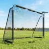 Fußballtor Für Garten Groß 300 X 200 Cm Jugendliche & Erwachsene Outdoor Tor Mit Reißfestem Tornetz Gerundeten Ecken