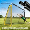 Fußballtor Für Garten Groß 300 X 200 Cm Jugendliche & Erwachsene Outdoor Tor Mit Reißfestem Tornetz Gerundeten Ecken