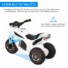 Glijauto, Glijvoertuig Met Muziek En Koplampen, Kindervoertuig In Race Motorfiets Ontwerp, Tot 20kg 18 36 Maanden Blauw
