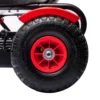 Gokart Trapauto Met Handrem, Verstelbare Stoel, Voor En Achteruitversnelling, Tot 50kg Voor Kinderen Van 5 12 Jaar Rood