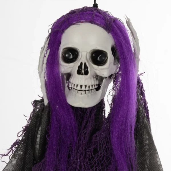 Hängende Skelett Geister, 3er Set, Halloweendeko, Verstellbare Arme, 90/110/200cm