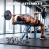 Hantelbank Verstellbar Trainingsbank Mit Beinstrecker 7 Fach Rückenlehne, Verstellbar Polster 300 Kg Last