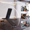 Hantelbank Verstellbar Trainingsbank Mit Beinstrecker 7 Fach Rückenlehne, Verstellbar Polster 300 Kg Last