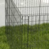 Huisdierenren, Speelren Voor Puppy's En Kleine Honden, Met Deur, Geschikt Voor Binnen En Buiten, 91cm, Zwart
