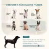 Hundesofa Hundebett Hundecouch Aus Samt Mit Rückenlehne, Holzbeine, Kissen, Bis Zu 8 Kg 64 X 45 X 36 Cm Blau