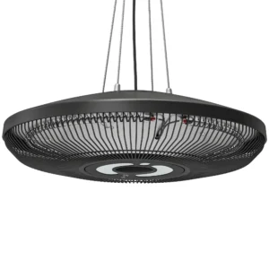 Infrarood Hangende Verwarming 2000W Carbonvezel Plafondverwarming Met LED verlichting Touch & Afstandsbediening 2 Verwarmingsniveaus