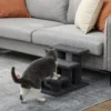 Kattentrap 3 Treden Huisdiertentrap Trap Voor Kat Huisdiertentrap 45 X 35 X 34 Cm Grijs