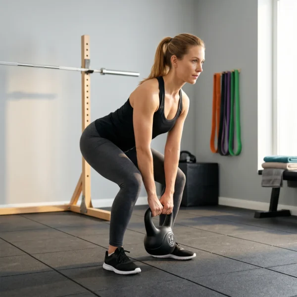 Kettlebell Kugelhantel 14 Kg Gewicht Hantel Mit Sand Befüllt Für Anfänger Schwarz