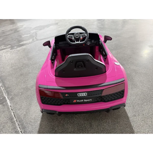 Kinder Elektroauto 12V Kinderauto Mit Fernbedienung Lithium Akku 2 Motor Sanftanlauf Hinterradfederung Rosa