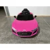 Kinder Elektroauto 12V Kinderauto Mit Fernbedienung Lithium Akku 2 Motor Sanftanlauf Hinterradfederung Rosa