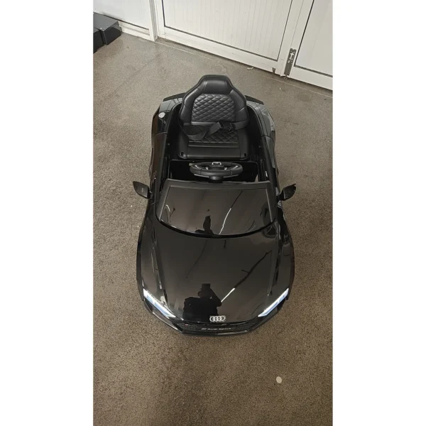 Kinder Elektroauto 12V Kinderauto Mit Fernbedienung Lithium Akku 2 Motor Sanftanlauf Hinterradfederung Schwarz