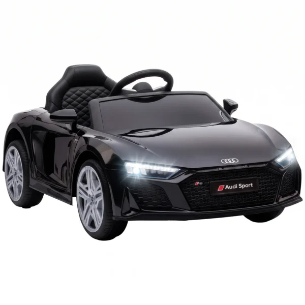 Kinder Elektroauto 12V Kinderauto Mit Fernbedienung Lithium Akku 2 Motor Sanftanlauf Hinterradfederung Schwarz