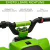 Kinder Quad Elektro 6V Kinderquad Mit Vorwärts , Rückwärtsfunktion Für Kinder 1,5 3 Jahre Bis 20 Kg Grün