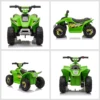 Kinder Quad Elektro 6V Kinderquad Mit Vorwärts , Rückwärtsfunktion Für Kinder 1,5 3 Jahre Bis 20 Kg Grün