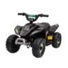 Kinder Quad Elektro 6V Kinderquad Mit Vorwärts , Rückwärtsfunktion Für Kinder 1,5 3 Jahre Bis 20 Kg Schwarz