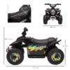 Kinder Quad Elektro 6V Kinderquad Mit Vorwärts , Rückwärtsfunktion Für Kinder 1,5 3 Jahre Bis 20 Kg Schwarz