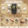 Klaptafel Eettafel Bijzettafel Eiken Metalen Frame Keuken Woonkamer Donkerhoutkleur+Zwart