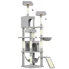 Krabpaal 192 Cm Kattentoren Met Hol, Sisalstammen, Groot Platform, Hangmatten Helling Voor 2 3 Katten Onder 5 Kg