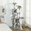 Krabpaal 192 Cm Kattentoren Met Hol, Sisalstammen, Groot Platform, Hangmatten Helling Voor 2 3 Katten Onder 5 Kg