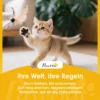 Krabpaal 53 Cm Hoog, Kattenboom Met Hol, Boomstamontwerp, Jutestammen, 2 Ballen Voor 1 2 Katten Onder 5 Kg, Bruin+Groen