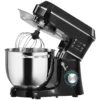 Küchenmaschine Knetmaschine Mit 7L Edelstahlschüssel 1400W Mit Kippkopf, Knethaken, Schneebesen, Rührbesen