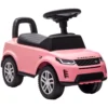 LAND ROVER DISCOVERY Rutschauto, Rutschfahrzeug Mit Hupe, Motorgeräuschen Stauraum Unter Dem Sitz 18 36 Monaten Rosa