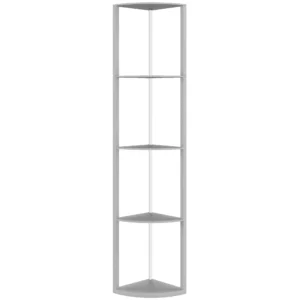 LED Staande Lamp 5 traps Dimbaar Staande Lamp Met Plank, RGB Kleurverandering, Afstandsbediening
