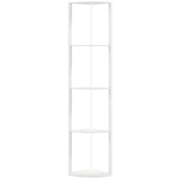 LED Staande Lamp 5 traps Dimbaar Staande Lamp Met Plank, RGB Kleurverandering, Afstandsbediening