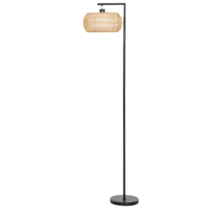 LED Stehlampe Mit Doppelschirm, Dimmbare Stehleuchte Mit 3 Farbtemperaturen Für Wohnzimmer, Schlafzimmer, Büro, Schwarz