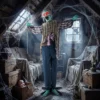 Levensgrote Geanimeerde Halloween Zombie, 170 Cm, Met Geluids En Aanraakactivatie, Griezelige Decoratie