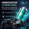 Mercedes AMG PETRONAS F1 12 V Elektro Go Kart Für Kinder Gokart Mit Lithium Akku 2 Motoren Sanftanlauf