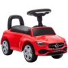 Mercedes Benz C Class Rutschauto Mit Hupe, Motorgeräuschen, Stauraum, Für Kinder 18 36 Monate, Rot