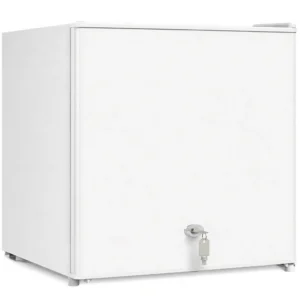 Mini Gefrierschrank 35 L Gefrierbox Elektrisch Freistehend 161 W Mini Gefriertruhe 47 X 44,2 X 48,8 Cm Weiß