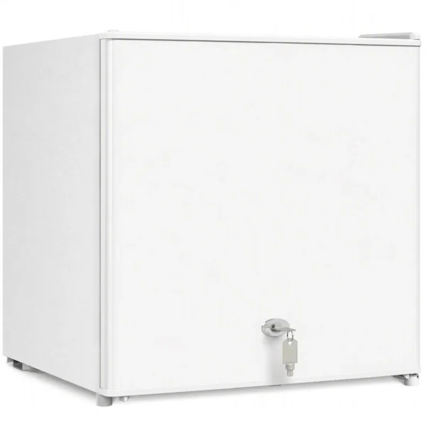 Mini Gefrierschrank 35 L Gefrierbox Elektrisch Freistehend 161 W Mini Gefriertruhe 47 X 44,2 X 48,8 Cm Weiß