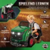 Motorspielzeug Kinder 60 teilig Autoreparaturset Mit Abnehmbaren Teilen, Lichtern Sprühnebel Geräuschen, Lenkrad