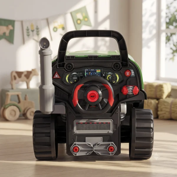 Motorspielzeug Kinder 60 teilig Autoreparaturset Mit Abnehmbaren Teilen, Lichtern Sprühnebel Geräuschen, Lenkrad