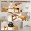Opvouwbare Bamboe Toiletstoel, Badkamerstoel, Antislip Toiletstoel Voor Volwassenen Thuis, Eiken