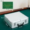 Poker Set, 500 Chips, Würfel, 2 Kartendecks, Zubehör, Koffer, Für 10 Spieler