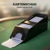 Poker Set, 500 Chips, Würfel, 2 Kartendecks, Zubehör, Koffer, Für 10 Spieler