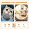 Selbstreinigende Katzentoilette, XL 72L Katzenklo Selbstreinigend Mit HD Kamera, App Steuerung Müllbeutel, Für 1 12 Kg